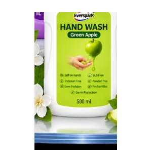 Everspark Hand Wash Green Apple